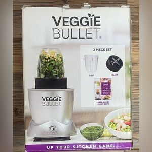 Veggie Bullet Blender Kit Attachment Cup & Blade Accessory VBR-U0201